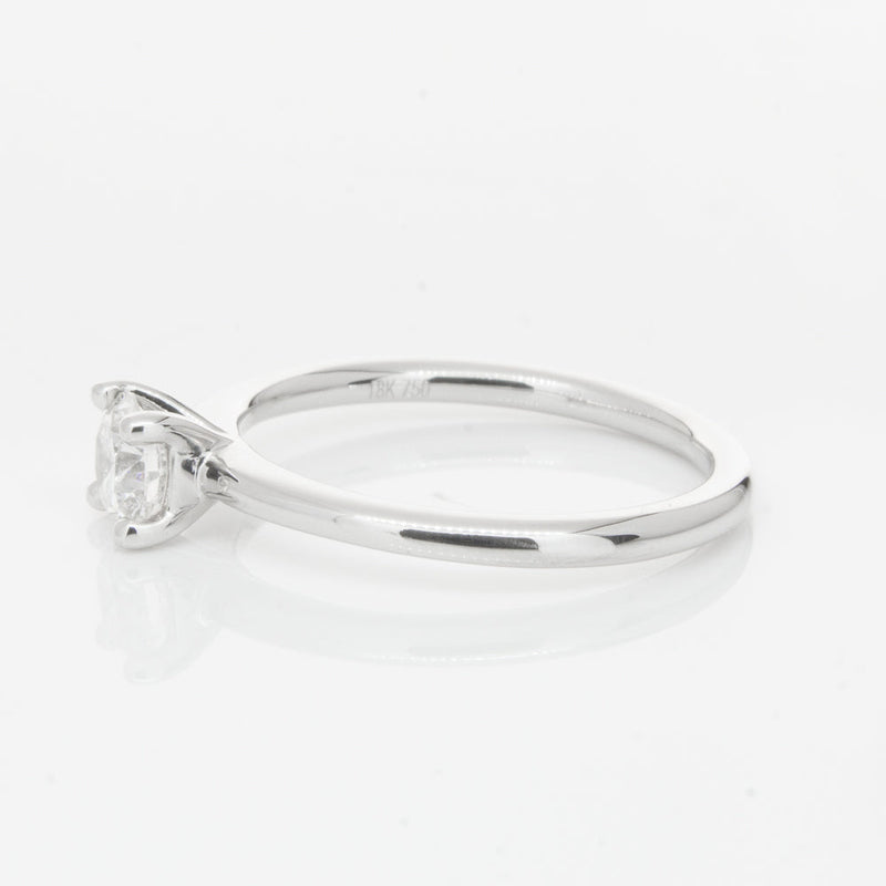 18ct White Gold .50ct Diamond Melba Ring-Ring-Walker & Hall