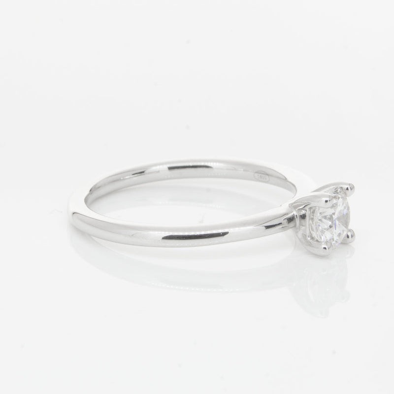 18ct White Gold .50ct Diamond Melba Ring-Ring-Walker & Hall