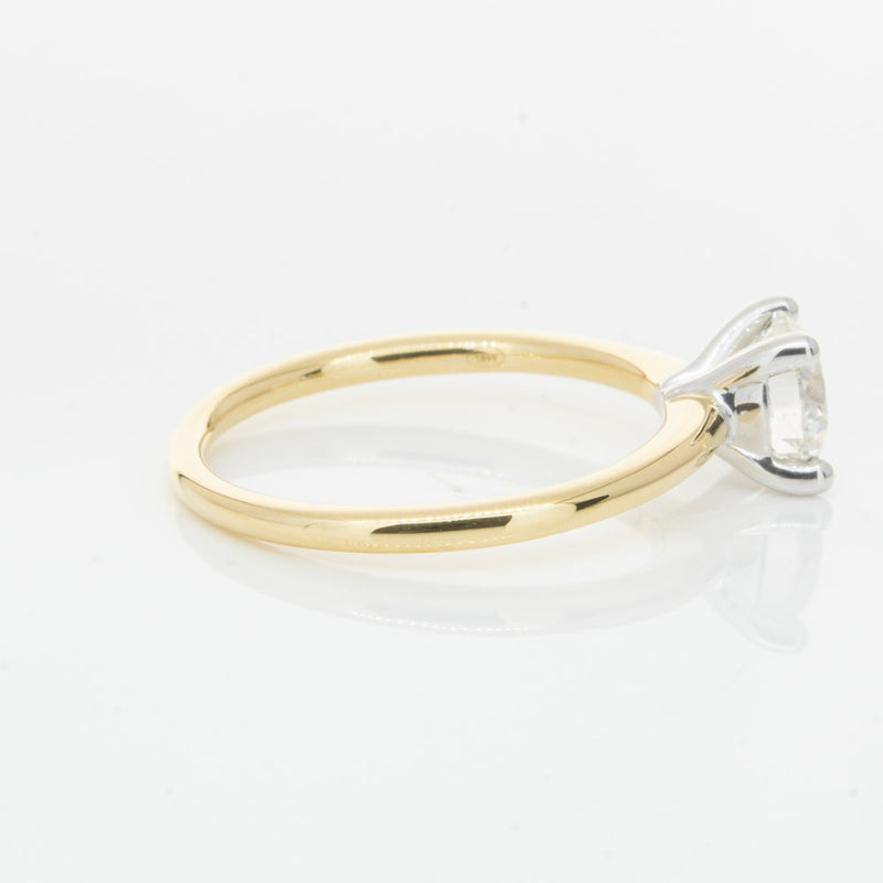 18ct Yellow Gold 1.00ct Diamond Melba Ring-Ring-Walker & Hall