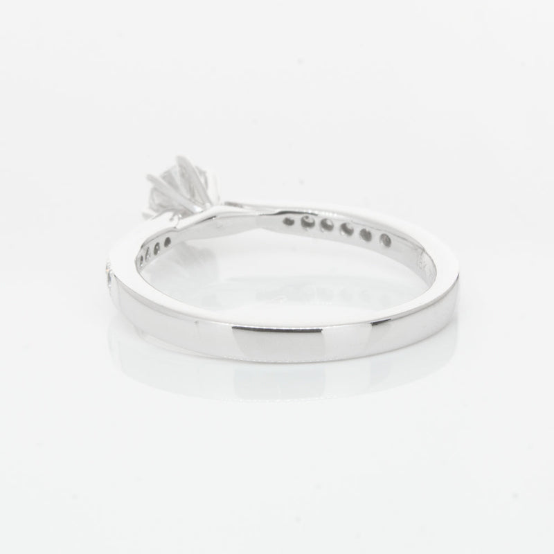 18ct White Gold .30ct Diamond Zenith Ring-Ring-Walker & Hall