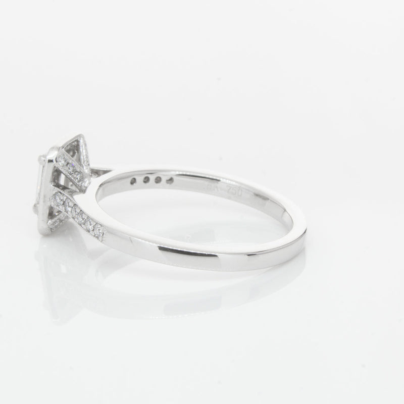 18ct White Gold .30ct Diamond Aria Ring-Ring-Walker & Hall