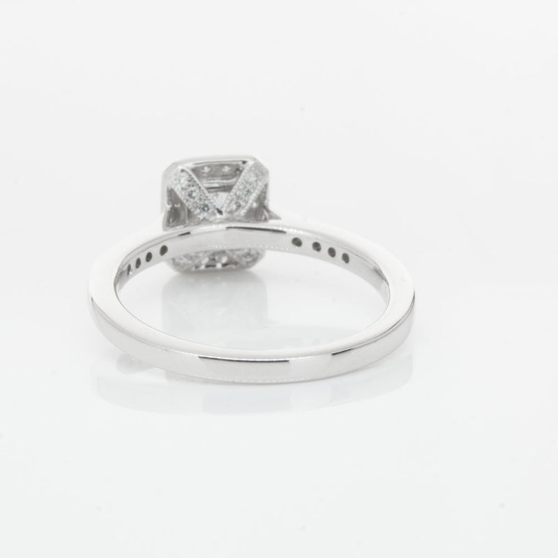 18ct White Gold .30ct Diamond Aria Ring-Ring-Walker & Hall