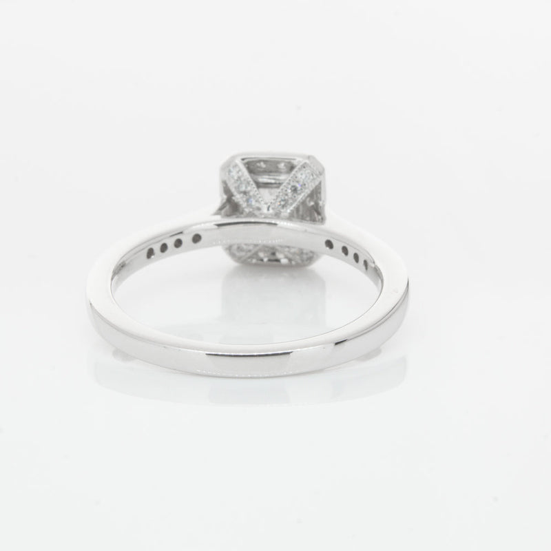18ct White Gold .30ct Diamond Aria Ring-Ring-Walker & Hall