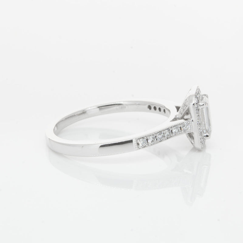 18ct White Gold .30ct Diamond Aria Ring-Ring-Walker & Hall