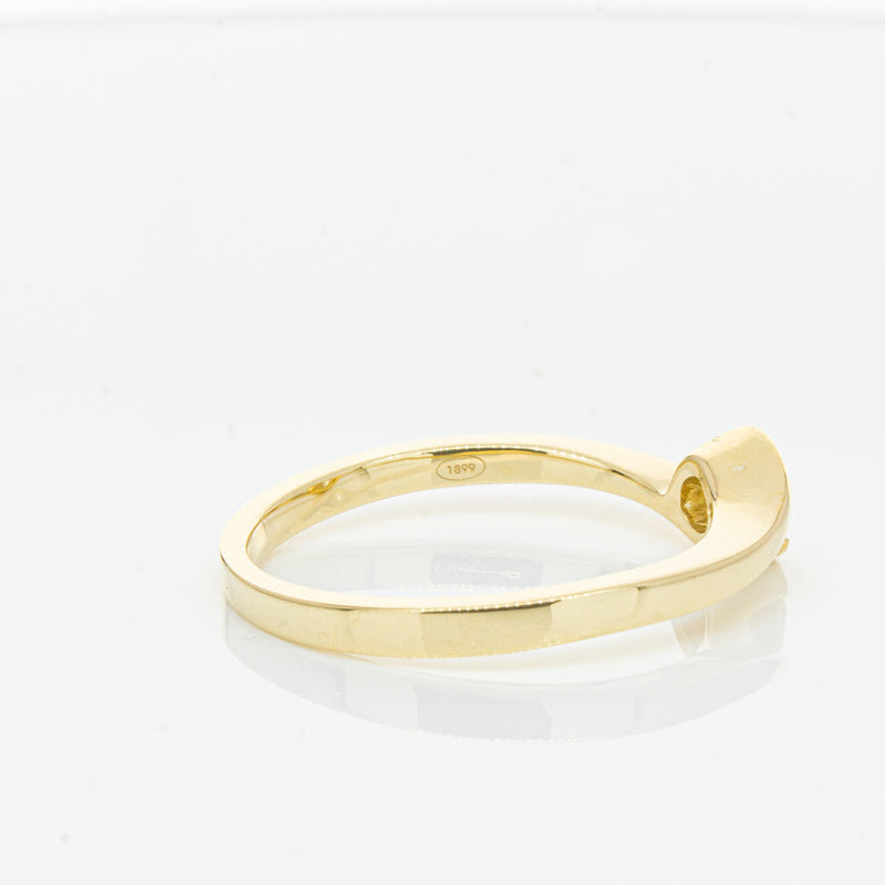 18ct Yellow Gold .30ct Diamond Embrace Ring-Ring-Walker & Hall