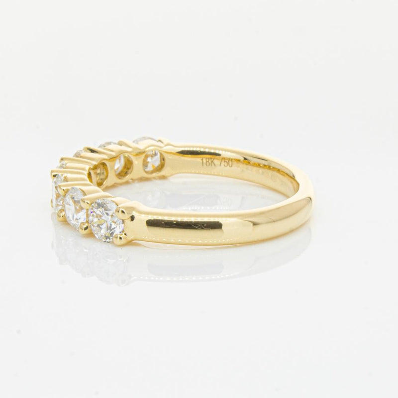 18ct Yellow Gold 1.32ct Diamond Panorama Ring-Ring-Walker & Hall