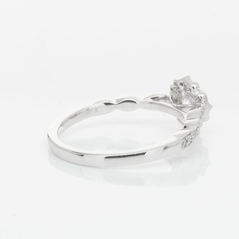 18ct White Gold .30ct Diamond Paramount Ring-Ring-Walker & Hall