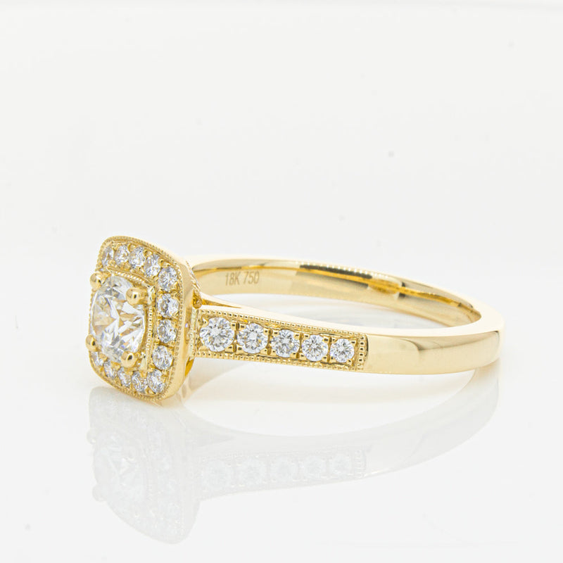 18ct Yellow Gold .45ct Diamond Aurora Ring-Ring-Walker & Hall