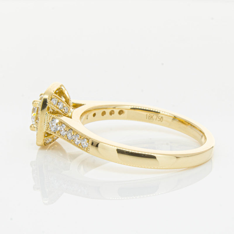 18ct Yellow Gold .45ct Diamond Aurora Ring-Ring-Walker & Hall