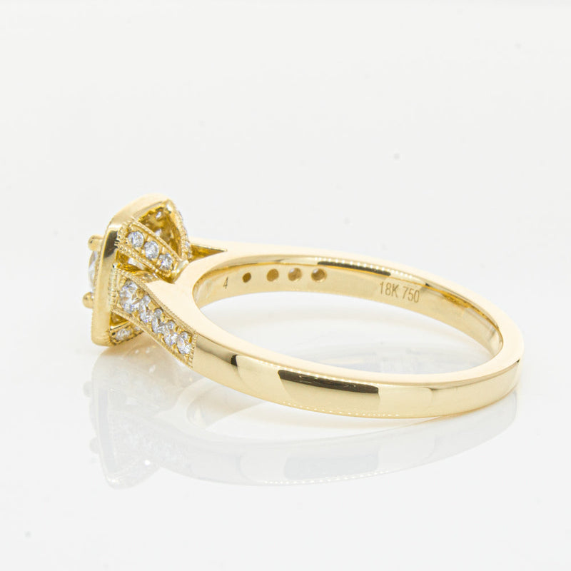 18ct Yellow Gold .45ct Diamond Aurora Ring-Ring-Walker & Hall