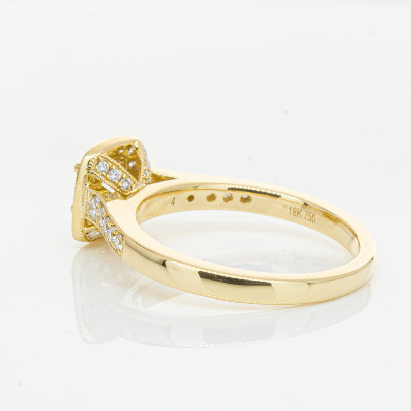 18ct Yellow Gold .45ct Diamond Aurora Ring-Ring-Walker & Hall