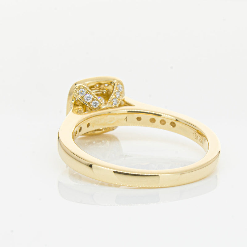 18ct Yellow Gold .45ct Diamond Aurora Ring-Ring-Walker & Hall