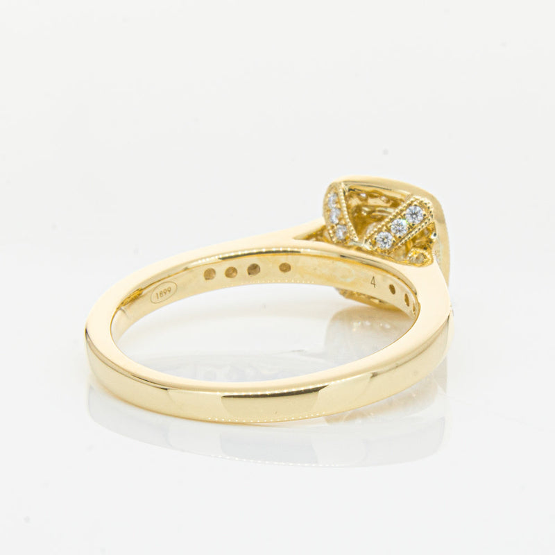 18ct Yellow Gold .45ct Diamond Aurora Ring-Ring-Walker & Hall