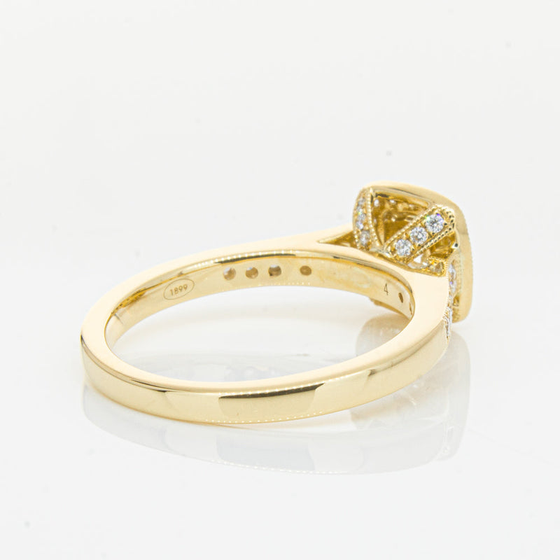 18ct Yellow Gold .45ct Diamond Aurora Ring-Ring-Walker & Hall