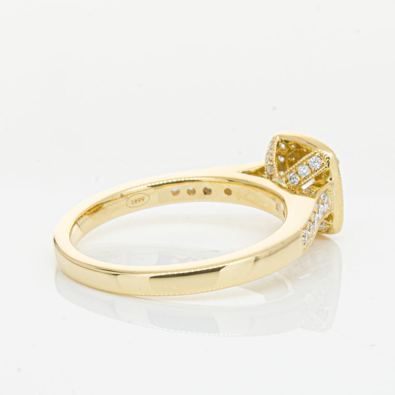 18ct Yellow Gold .45ct Diamond Aurora Ring-Ring-Walker & Hall