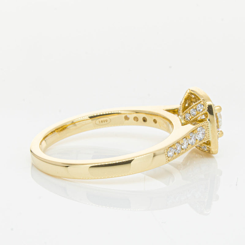 18ct Yellow Gold .45ct Diamond Aurora Ring-Ring-Walker & Hall