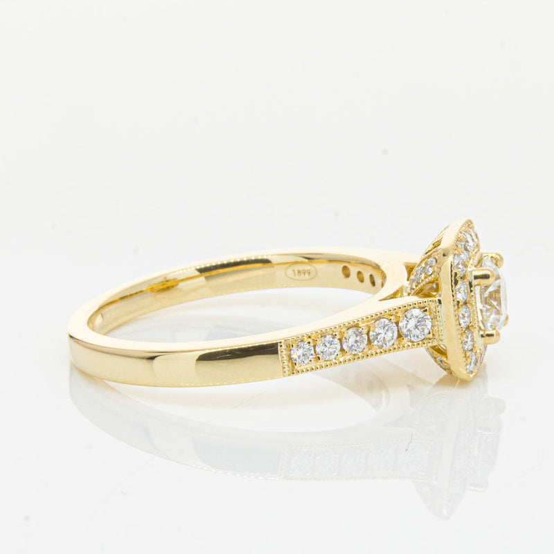 18ct Yellow Gold .45ct Diamond Aurora Ring-Ring-Walker & Hall
