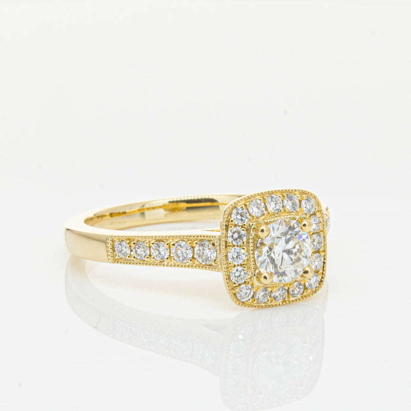 18ct Yellow Gold .45ct Diamond Aurora Ring-Ring-Walker & Hall