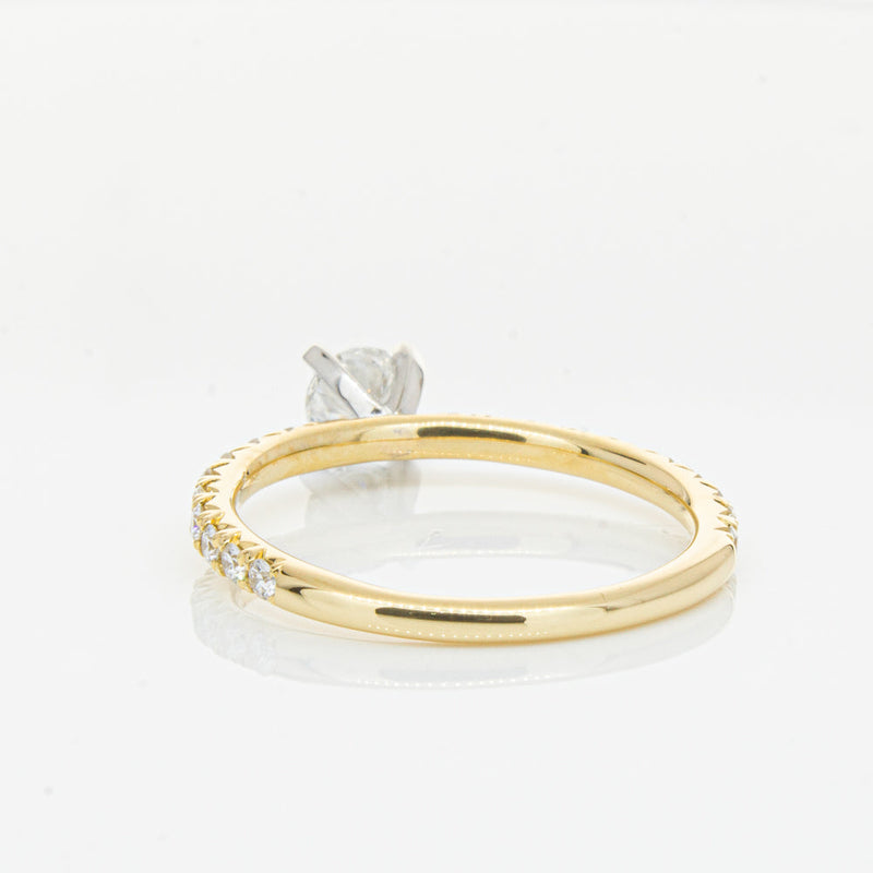 18ct Yellow Gold .43ct Diamond Comet Ring-Ring-Walker & Hall