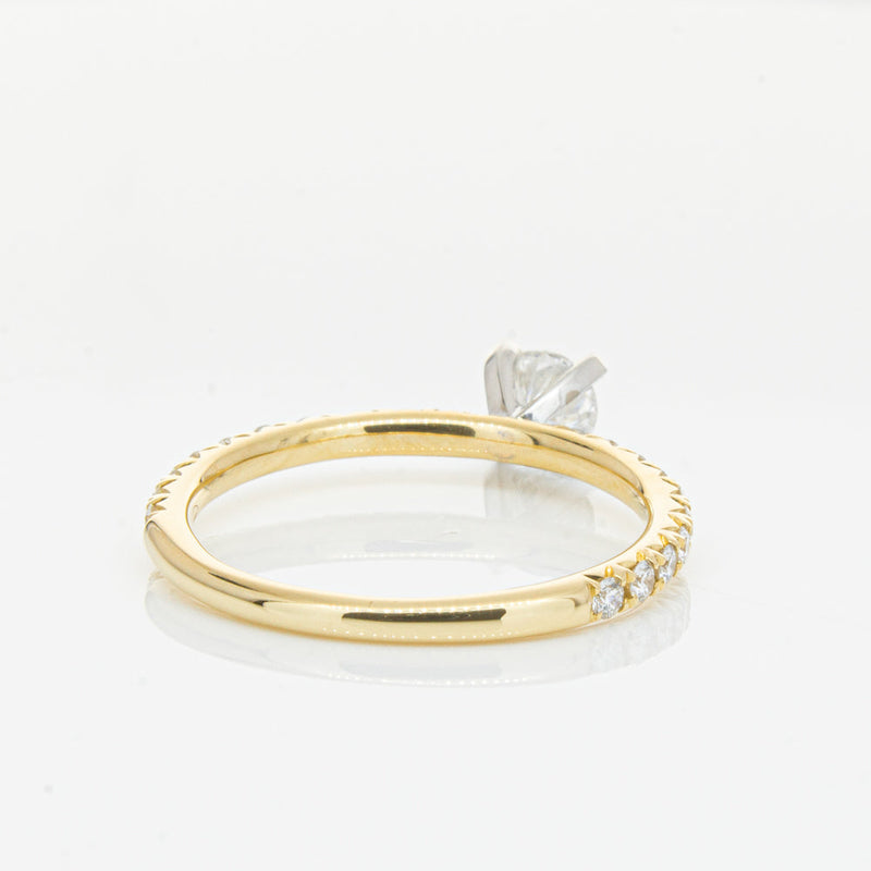 18ct Yellow Gold .43ct Diamond Comet Ring-Ring-Walker & Hall