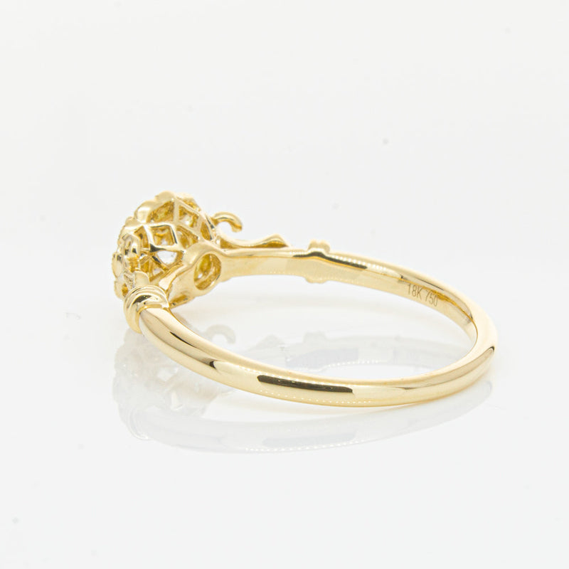 18ct Yellow Gold .30ct Diamond Versailles Ring-Ring-Walker & Hall