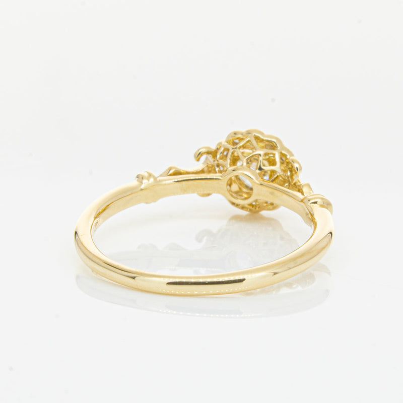 18ct Yellow Gold .30ct Diamond Versailles Ring-Ring-Walker & Hall