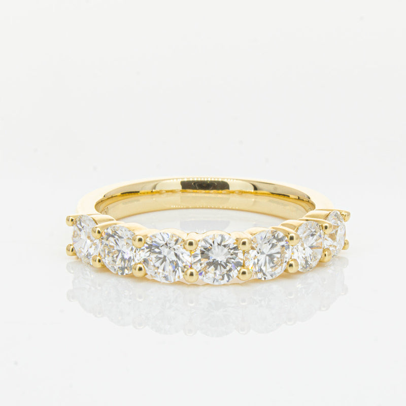 18ct Yellow Gold 1.58ct Diamond Panorama Ring-Ring-Walker & Hall