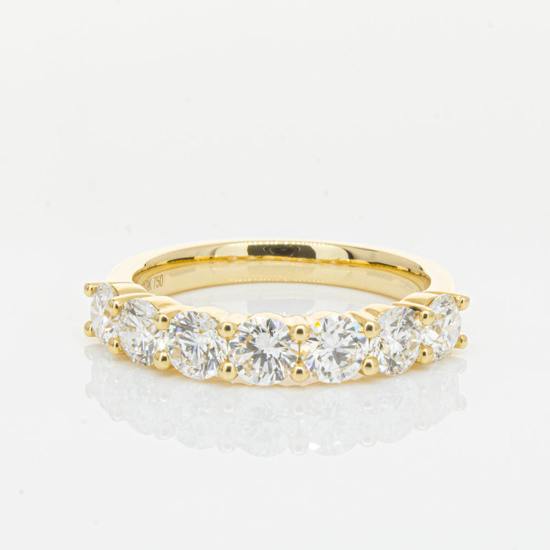 18ct Yellow Gold 1.58ct Diamond Panorama Ring-Ring-Walker & Hall