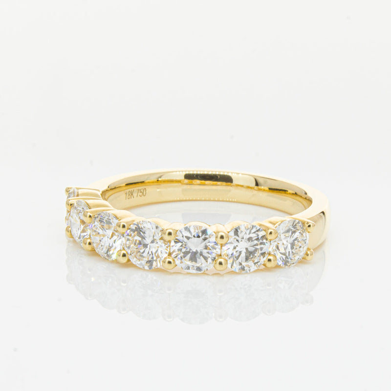 18ct Yellow Gold 1.58ct Diamond Panorama Ring-Ring-Walker & Hall