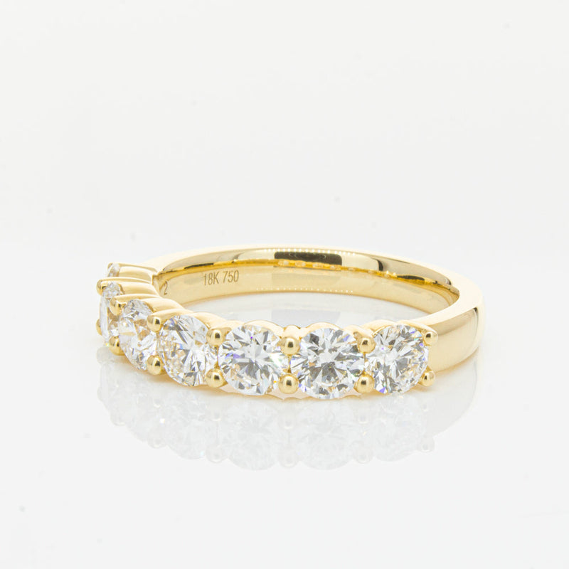 18ct Yellow Gold 1.58ct Diamond Panorama Ring-Ring-Walker & Hall