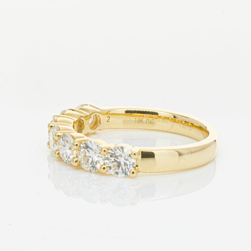 18ct Yellow Gold 1.58ct Diamond Panorama Ring-Ring-Walker & Hall