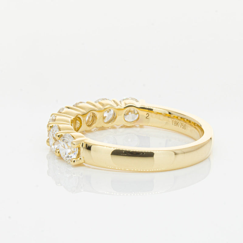 18ct Yellow Gold 1.58ct Diamond Panorama Ring-Ring-Walker & Hall