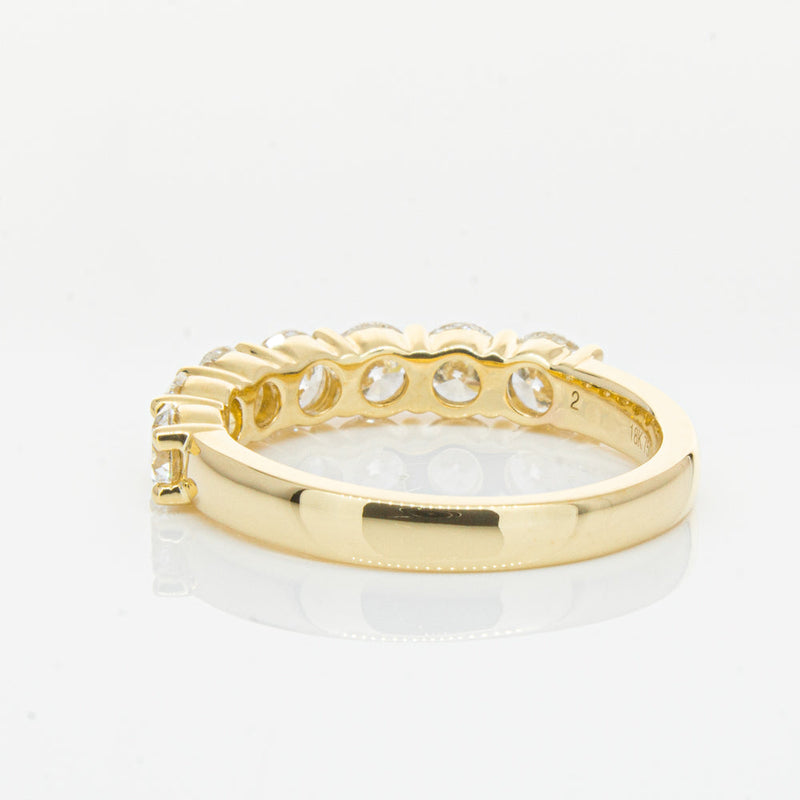 18ct Yellow Gold 1.58ct Diamond Panorama Ring-Ring-Walker & Hall