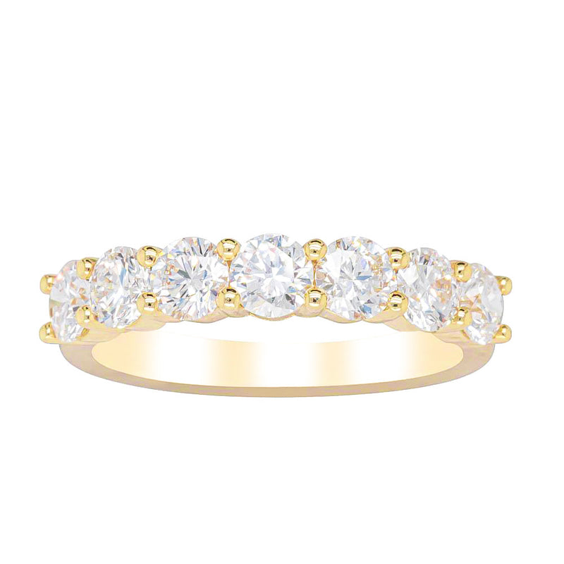 18ct Yellow Gold 1.58ct Diamond Panorama Ring-Ring-Walker & Hall