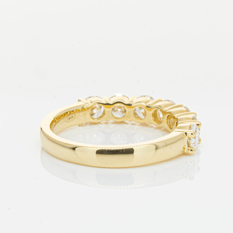 18ct Yellow Gold 1.58ct Diamond Panorama Ring-Ring-Walker & Hall