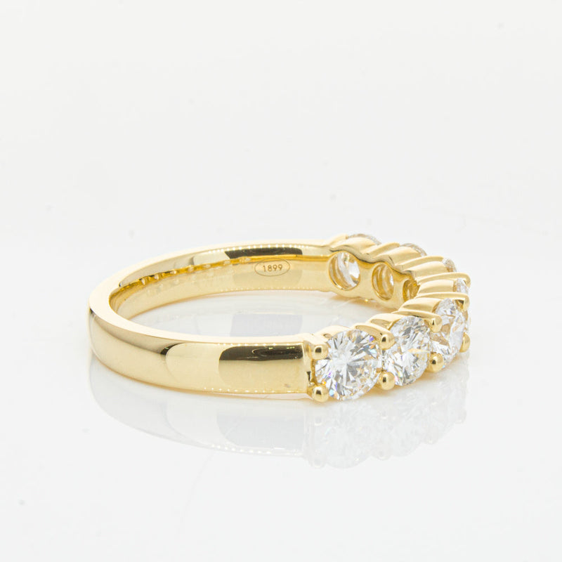 18ct Yellow Gold 1.58ct Diamond Panorama Ring-Ring-Walker & Hall