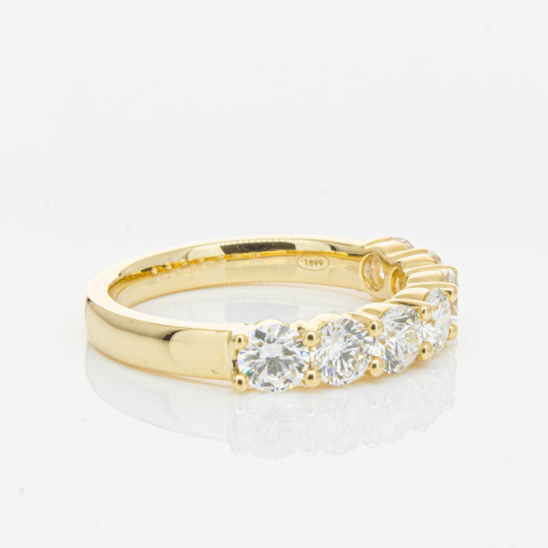 18ct Yellow Gold 1.58ct Diamond Panorama Ring-Ring-Walker & Hall