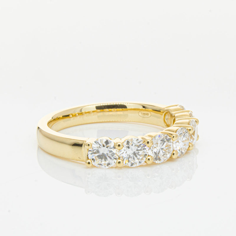 18ct Yellow Gold 1.58ct Diamond Panorama Ring-Ring-Walker & Hall