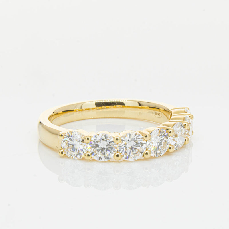 18ct Yellow Gold 1.58ct Diamond Panorama Ring-Ring-Walker & Hall