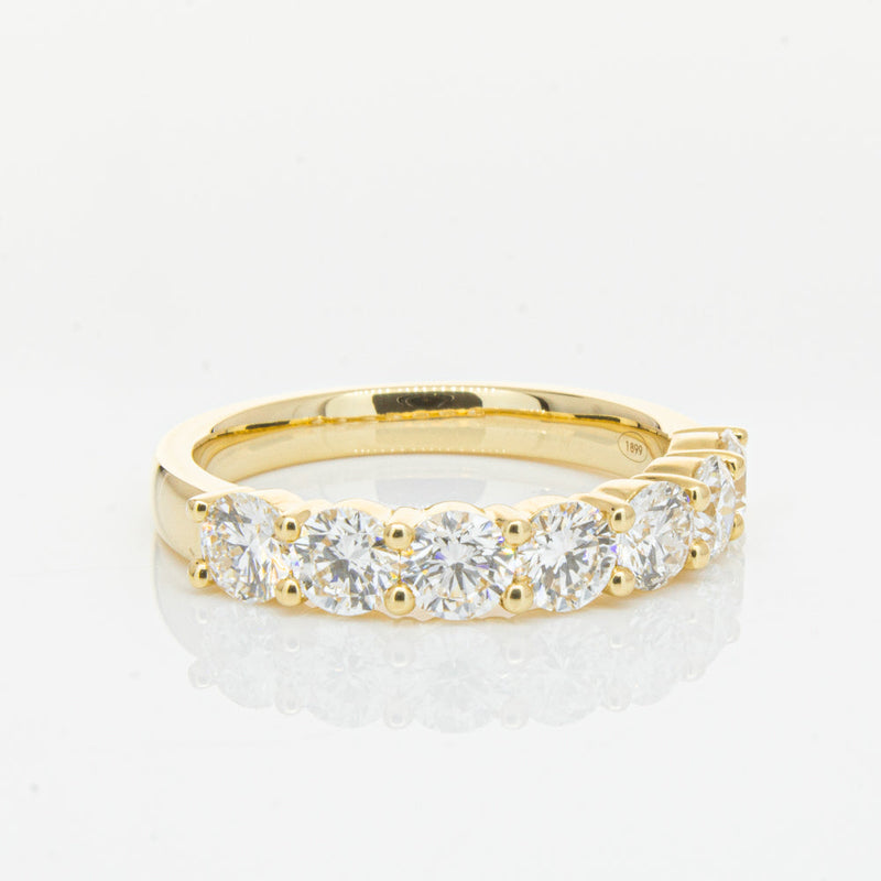 18ct Yellow Gold 1.58ct Diamond Panorama Ring-Ring-Walker & Hall