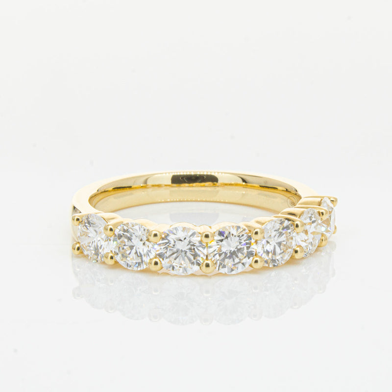 18ct Yellow Gold 1.58ct Diamond Panorama Ring-Ring-Walker & Hall