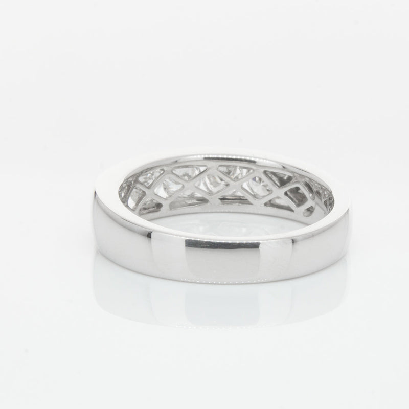 18ct White Gold 1.01ct Diamond Loire Ring-Ring-Walker & Hall