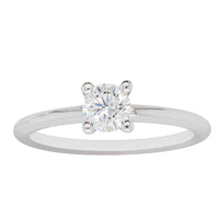 18ct White Gold .50ct Diamond Melba Ring-Ring-Walker & Hall