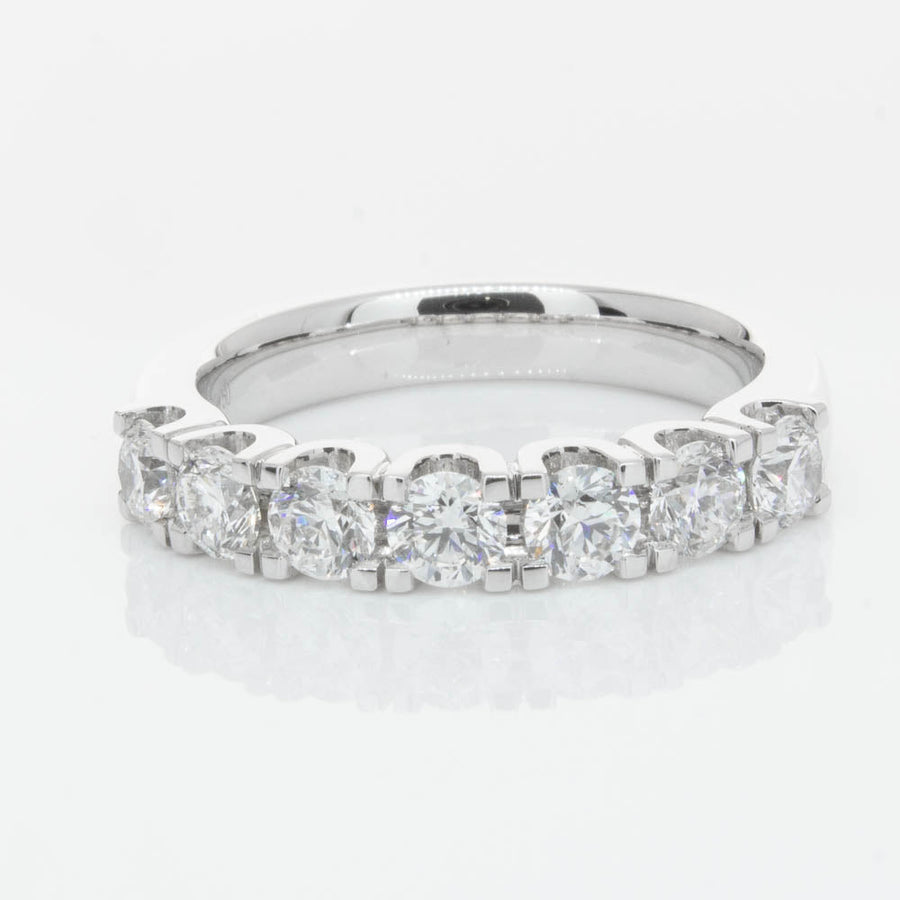 18ct White Gold Diamond Rialto Ring-Ring-Walker & Hall