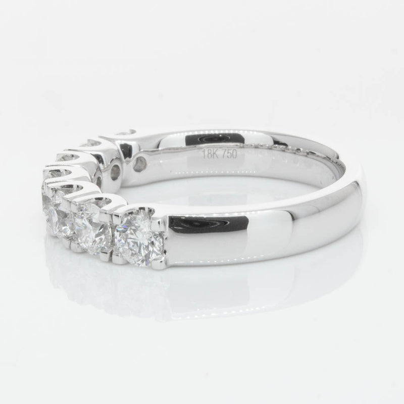 18ct White Gold Diamond Rialto Ring-Ring-Walker & Hall