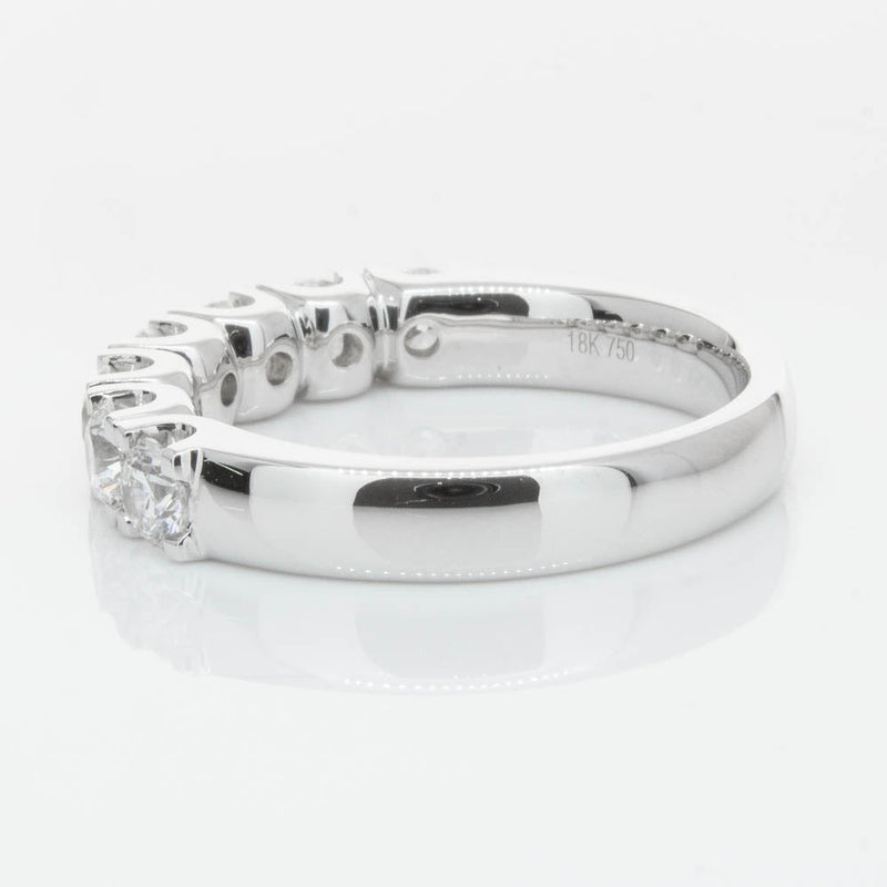 18ct White Gold Diamond Rialto Ring-Ring-Walker & Hall