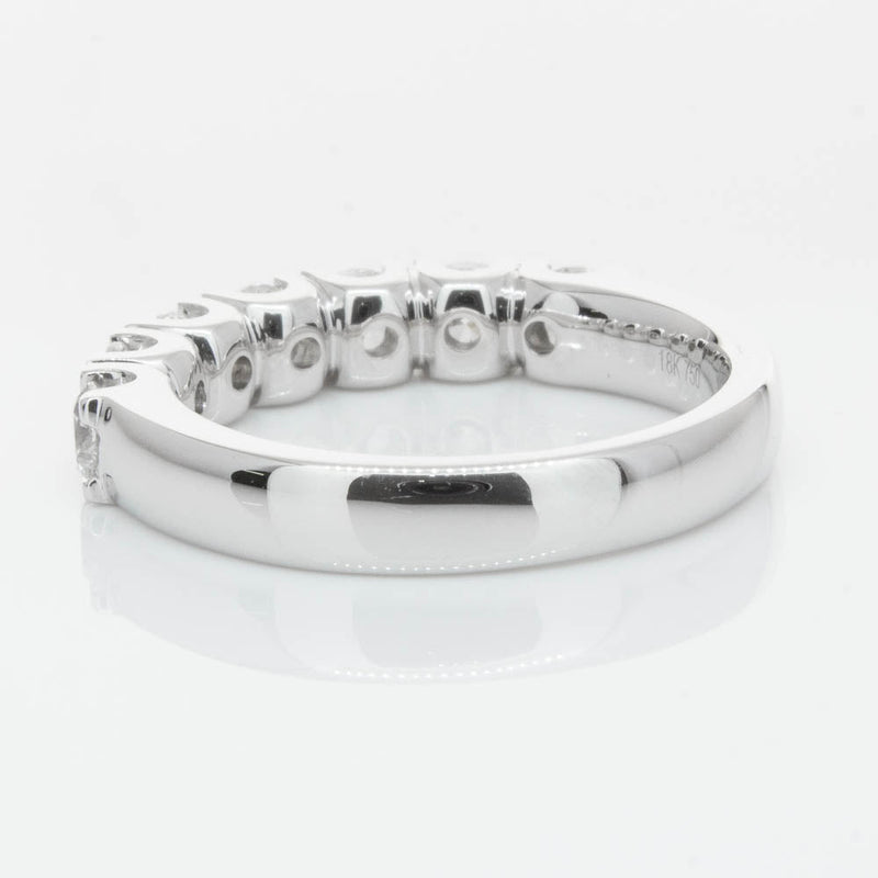 18ct White Gold Diamond Rialto Ring-Ring-Walker & Hall