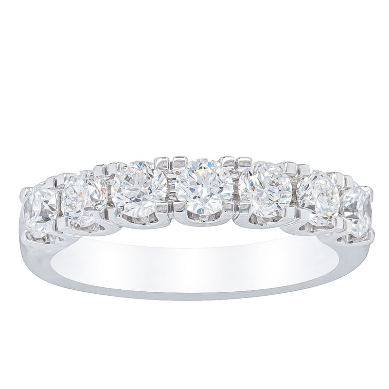 18ct White Gold Diamond Rialto Ring-Ring-Walker & Hall