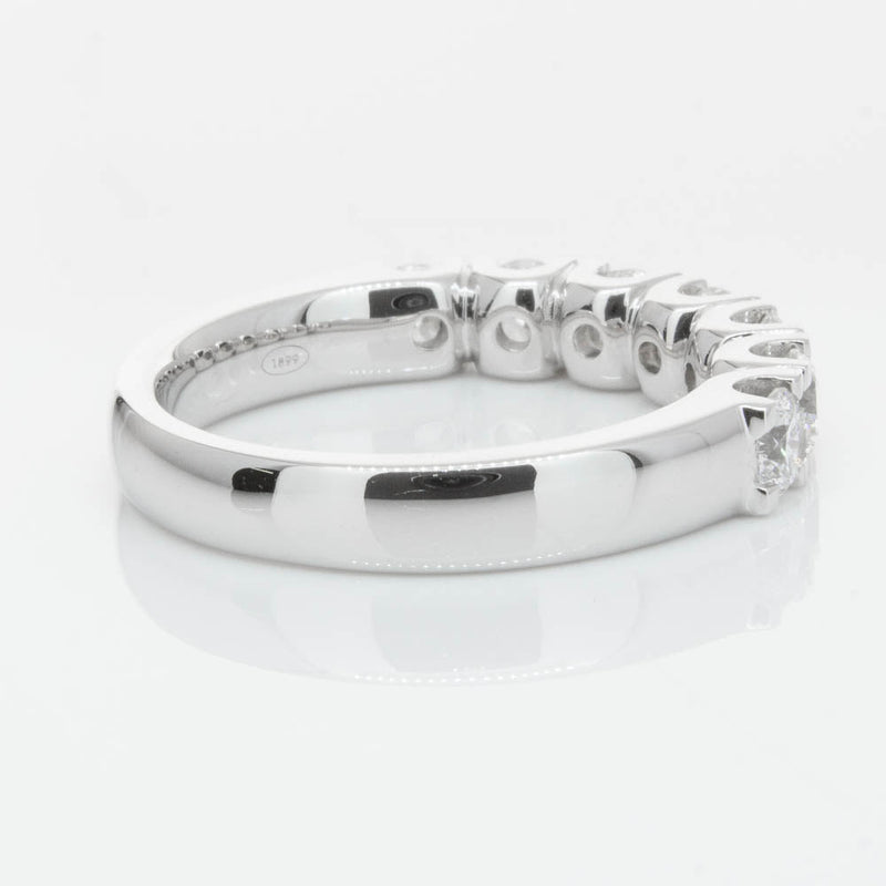 18ct White Gold Diamond Rialto Ring-Ring-Walker & Hall