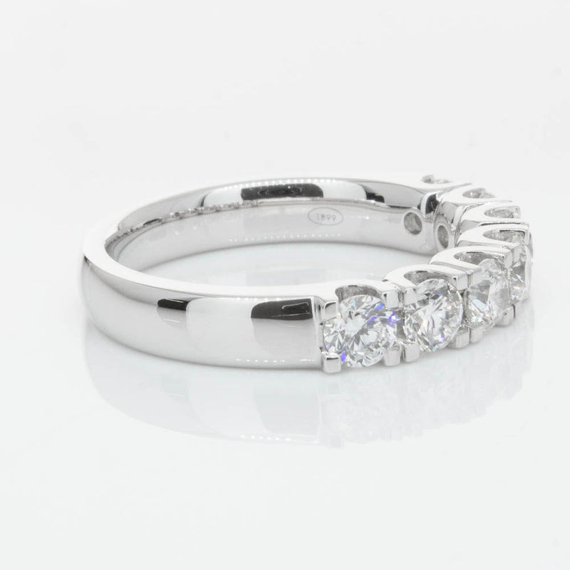 18ct White Gold Diamond Rialto Ring-Ring-Walker & Hall